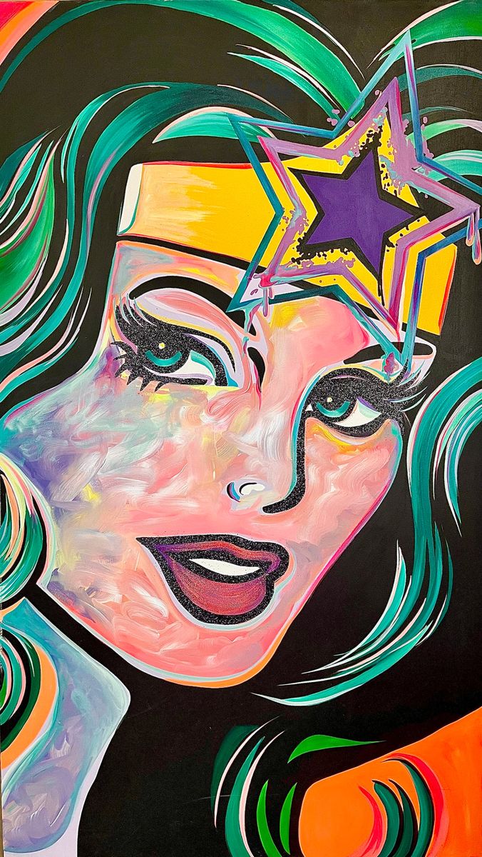 Super Wonder — original painting by Jessica Gorlicky