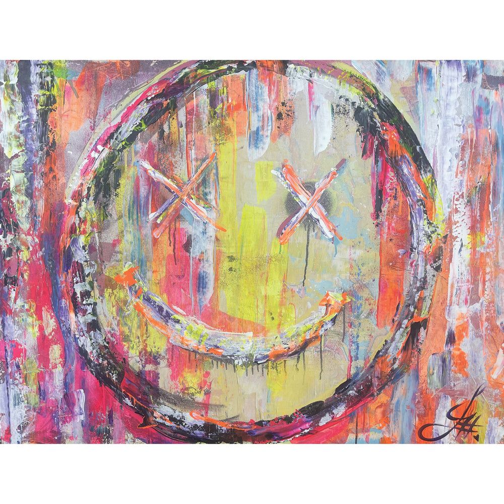 Happiness - Iridescent — original painting by Jessica Gorlicky