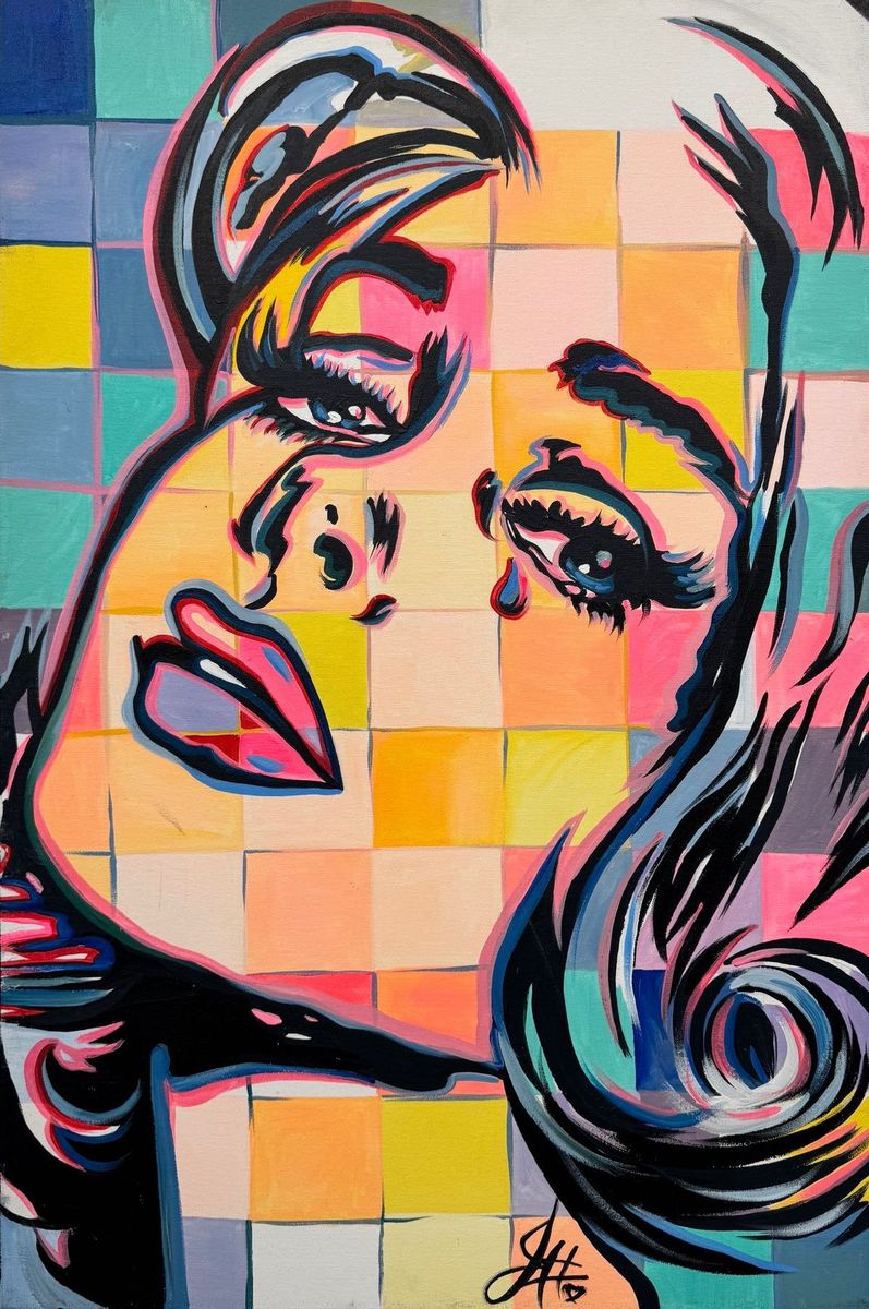 In the Nude — original painting by Jessica Gorlicky