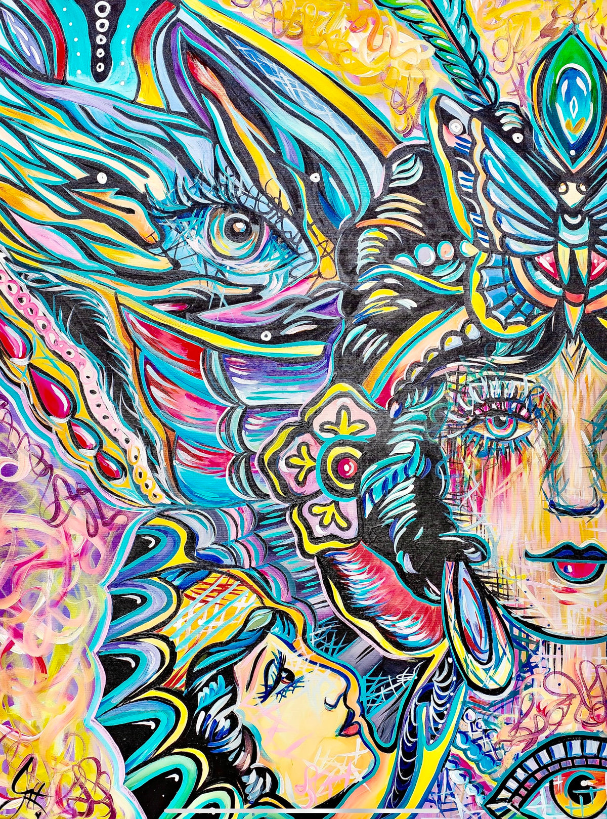 Madam, Madam, Madam — an original painting by Jessica Gorlicky