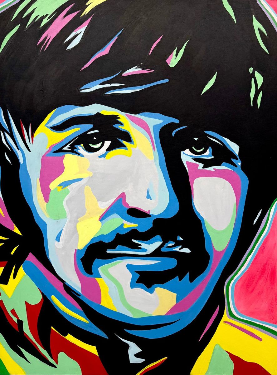 Ringo Starr — original painting by Jessica Gorlicky