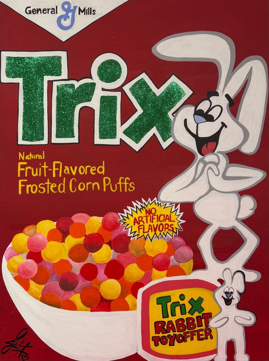 Trix — original painting by Jessica Gorlicky
